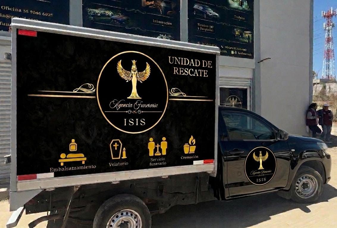 Unidad de rescate de Agencia Funeraria ISIS